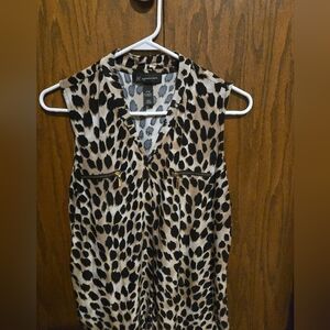 INC International Concepts Animal Print Top